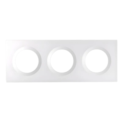 SONOFF EF3G Blanc pour interrupteurs Cadre triple