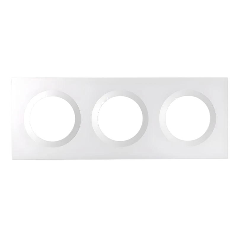 SONOFF EF3G Blanc pour interrupteurs Cadre triple
