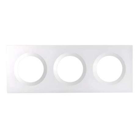 SONOFF EF3G Blanc pour interrupteurs Cadre triple