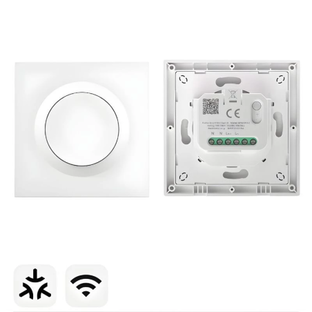SONOFF MINIR4M-E Blanc Matter compatible avec Alexa, Google et HomeKit Interrupteur mural connecté