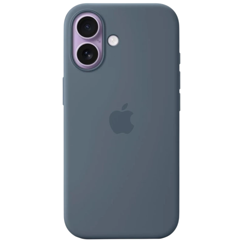 Coque en silicone avec Magsafe pour iPhone 17 - Bleu marine