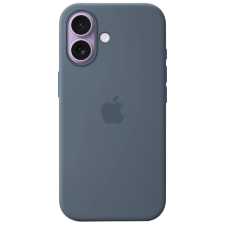 Coque en silicone avec Magsafe pour iPhone 17 - Bleu marine
