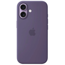 Coque en silicone avec Magsafe pour iPhone 17 - Brouillard lilas