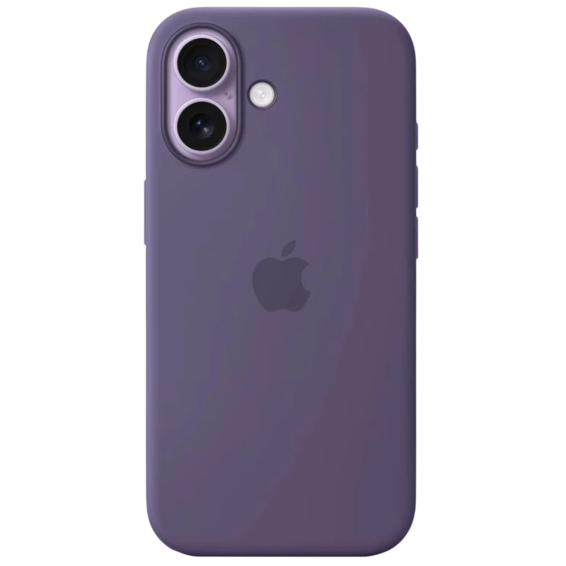 Coque en silicone avec Magsafe pour iPhone 17 - Brouillard lilas