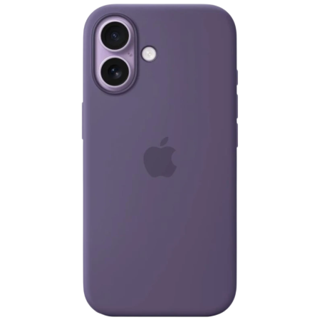 Coque en silicone avec Magsafe pour iPhone 17 - Brouillard lilas