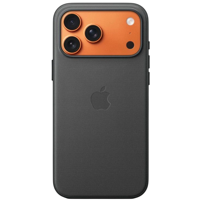 Coque tressé technique avec Magsafe pour iPhone 17 Pro Max - Noir