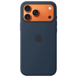 Coque en silicone avec Magsafe iPhone 17 Pro Max - Minuit