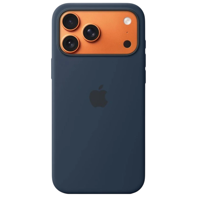 Coque en silicone avec Magsafe iPhone 17 Pro Max - Minuit