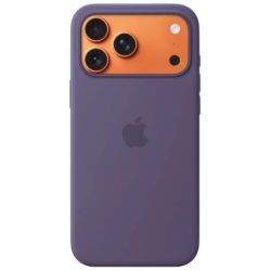 Étui en silicone avec Magsafe pour iPhone 17 Pro Max - Brouillard lilas