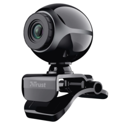 Trust Exis 0,3 MP avec Micro Noir Webcam