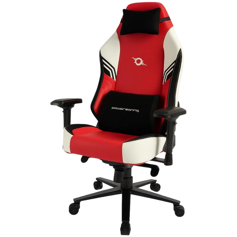 PowerGaming Vortex accoudoirs 2D inclinable coussin lombaire cuir PU Chaise gaming