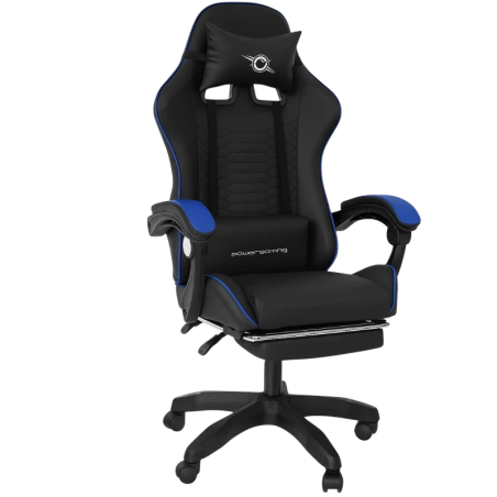 PowerGaming Itokawa avec repose-pieds 120kg coussin lombaire Chaise gaming