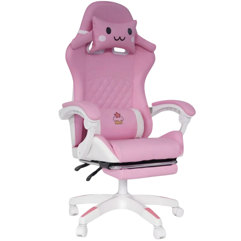 PowerGaming Sakura Neko avec repose-pieds 100kg Chaise gaming