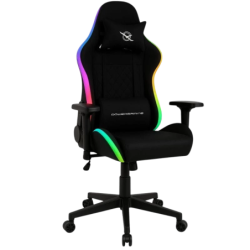 PowerGaming Lilith RGB Noir appuie-tête coussin lombaire cuir PU Chaise gaming