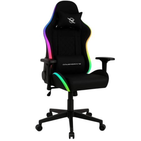 PowerGaming Lilith RGB Noir appuie-tête coussin lombaire cuir PU Chaise gaming