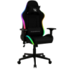 PowerGaming Lilith RGB Noir appuie-tête coussin lombaire cuir PU Chaise gaming