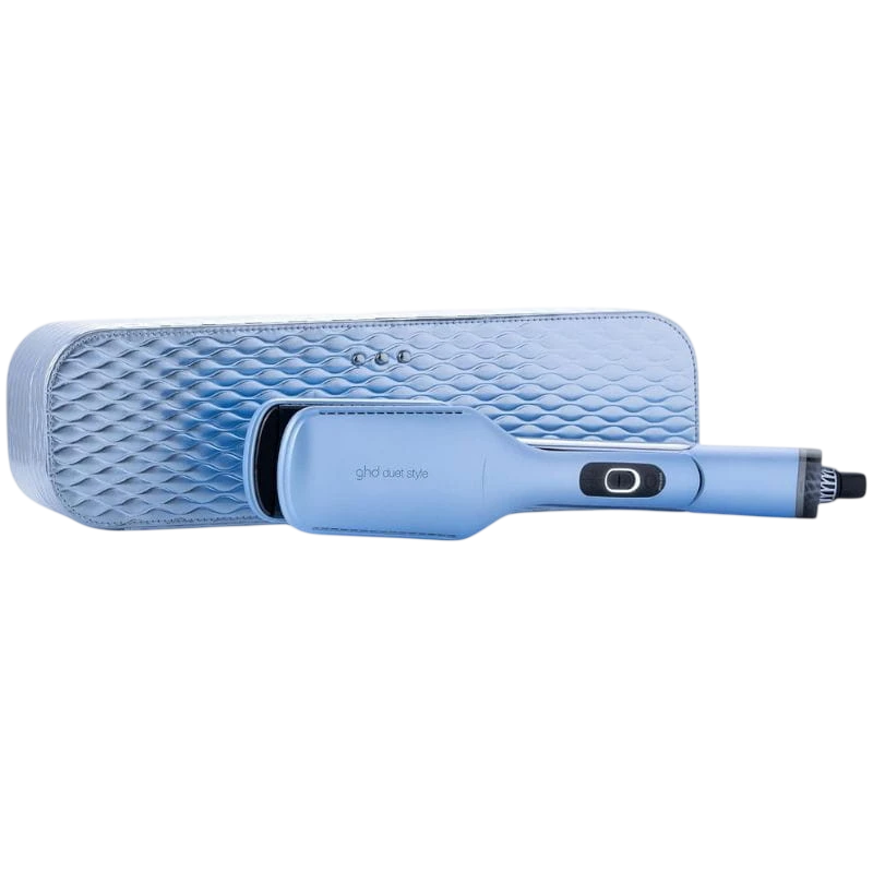 GHD Duet Style Gift Set Bleu Glace Lisseur