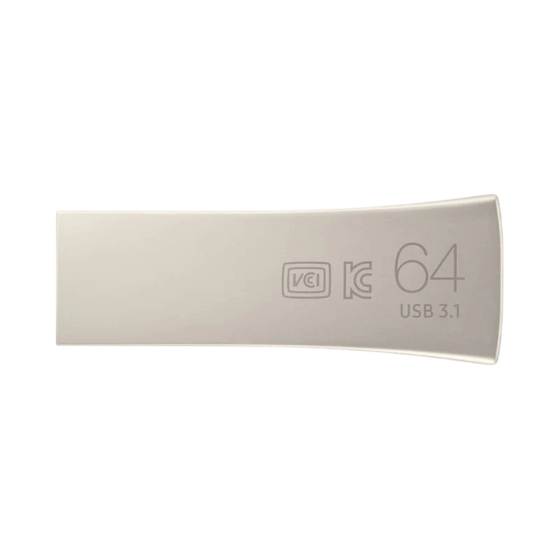 Samsung BAR Plus 64GB Argent USB 3.2 200MB/s Clé mémoire