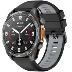 HD300 Pro Noir 1,43 pouces AMOLED GPS 15 jours +100 sports 3ATM - Montre connectée