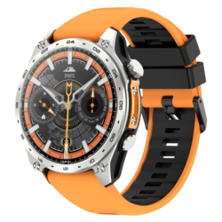 HD300 Pro Orange 1,43 pouces AMOLED GPS 15 jours +100 sports 3ATM - Montre connectée