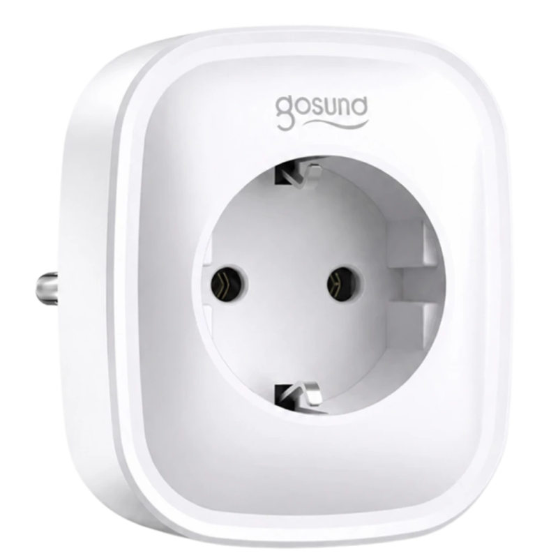 Gosund SP112-M Blanc WiFi compatible avec Alexa et Google mesure de consommation Prise connectée