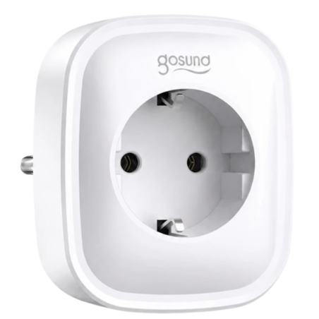 Gosund SP112-M Blanc WiFi compatible avec Alexa et Google mesure de consommation Prise connectée