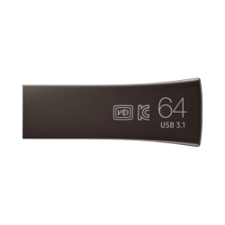 Samsung BAR Plus 64GB Gris Titan USB 3.2 200MB/s Clé mémoire