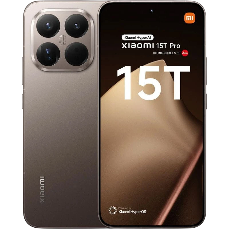 Xiaomi 15T Pro 12GB/512GB Doré 6,83 pouces AMOLED 144Hz 50MP 5500mAh 90W NFC