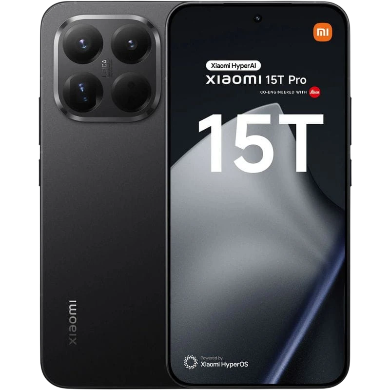 Xiaomi 15T Pro 12GB/1TB Noir 6,83 pouces AMOLED 144Hz 50MP 5500mAh 90W NFC
