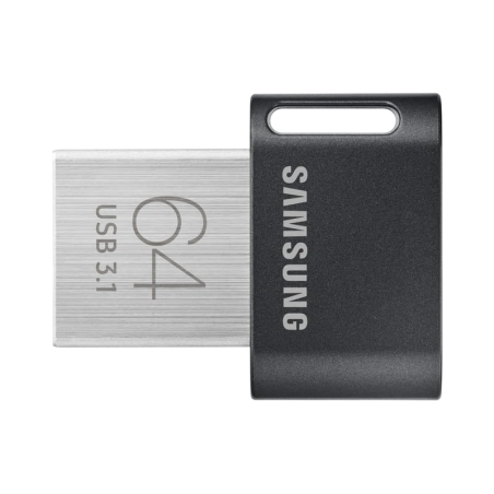 Samsung FIT Plus 64GB Gris Titan USB 3.1 200MB/s Clé mémoire