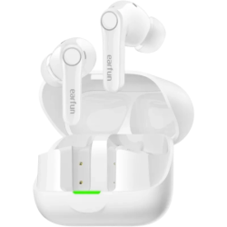 EarFun Air Pro 4+ Blanc TWS ANC Bluetooth 6.0 54h IP55 Multipoint Écouteurs sans fil