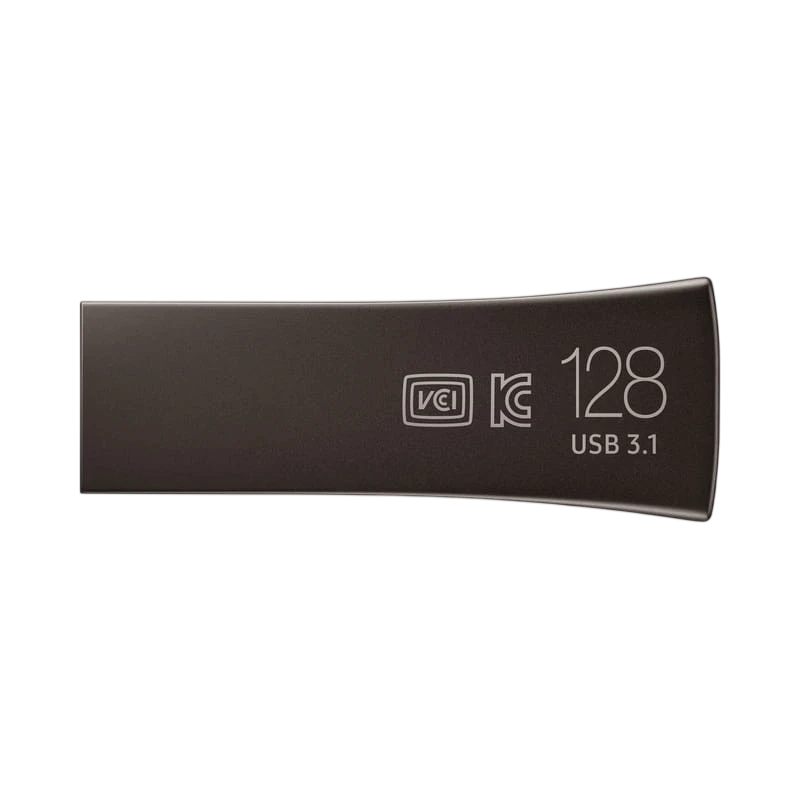 Samsung BAR Plus 128GB Gris Titan USB 3.2 200MB/s Clé mémoire