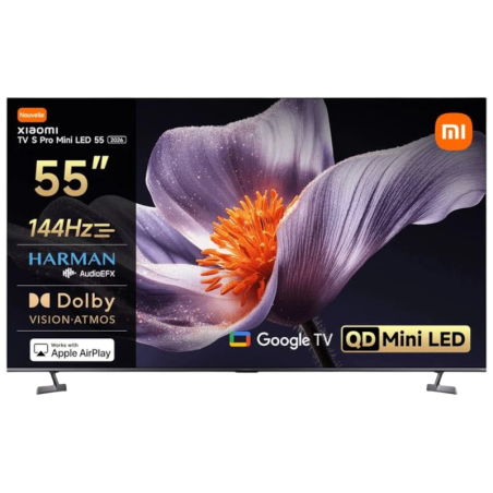 Xiaomi S Pro 2026 55 pouces 4K Mini LED 144Hz Dolby Vision HDR10+ Google TV