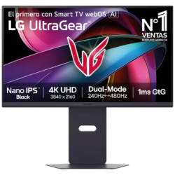 LG UltraGear 27G850A-B 27 pouces 4K Nano IPS 240Hz 1ms Écran