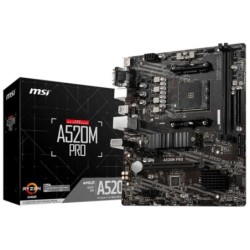 MSI A520M PRO micro ATX AMD A520 AM4 Carte mère