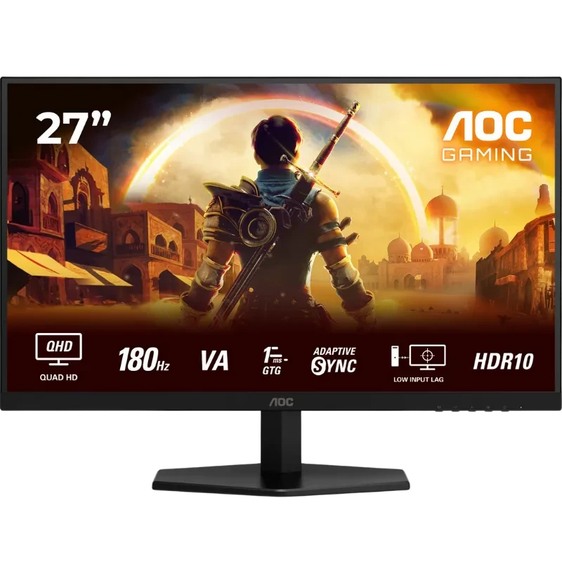 AOC G4 Q27G42XNE 27 pouces 2K Fast VA 180Hz 1ms FreeSync HDR10 Écran