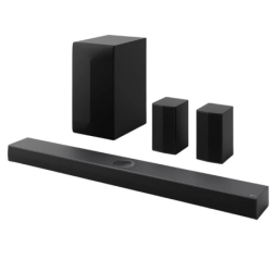 LG S70TR Noir 5.1.1 500W Dolby Atmos Subwoofer DTS:X HDMI ARC Bluetooth 5.1 Barre de son