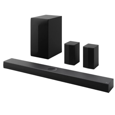 LG S70TR Noir 5.1.1 500W Dolby Atmos Subwoofer DTS:X HDMI ARC Bluetooth 5.1 Barre de son