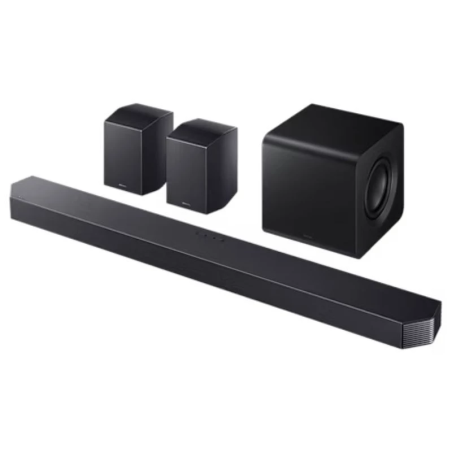 Samsung HW-Q930F/ZF Noir 9.1.4 580W Dolby Atmos Subwoofer sans fil DTS:X HDMI ARC WiFi AirPlay Barre de son