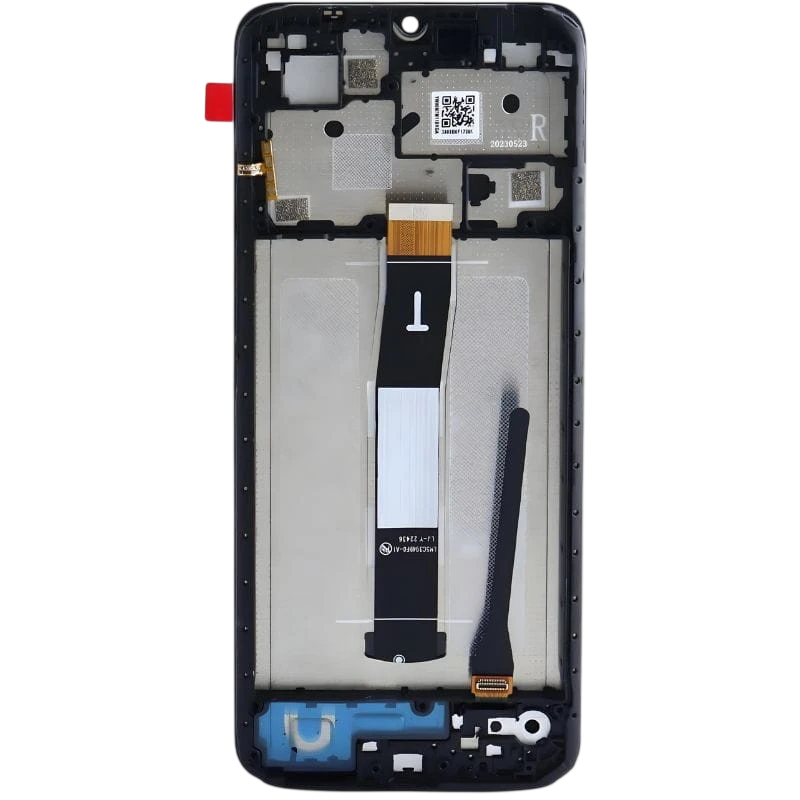 Écran OLED de remplacement avec cadre pour Xiaomi Redmi 12C/11A/POCO C55