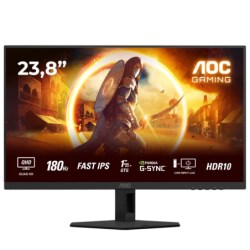 AOC Q24G4RE LED Noir 23,8 pouces 2K 180Hz 1ms Écran