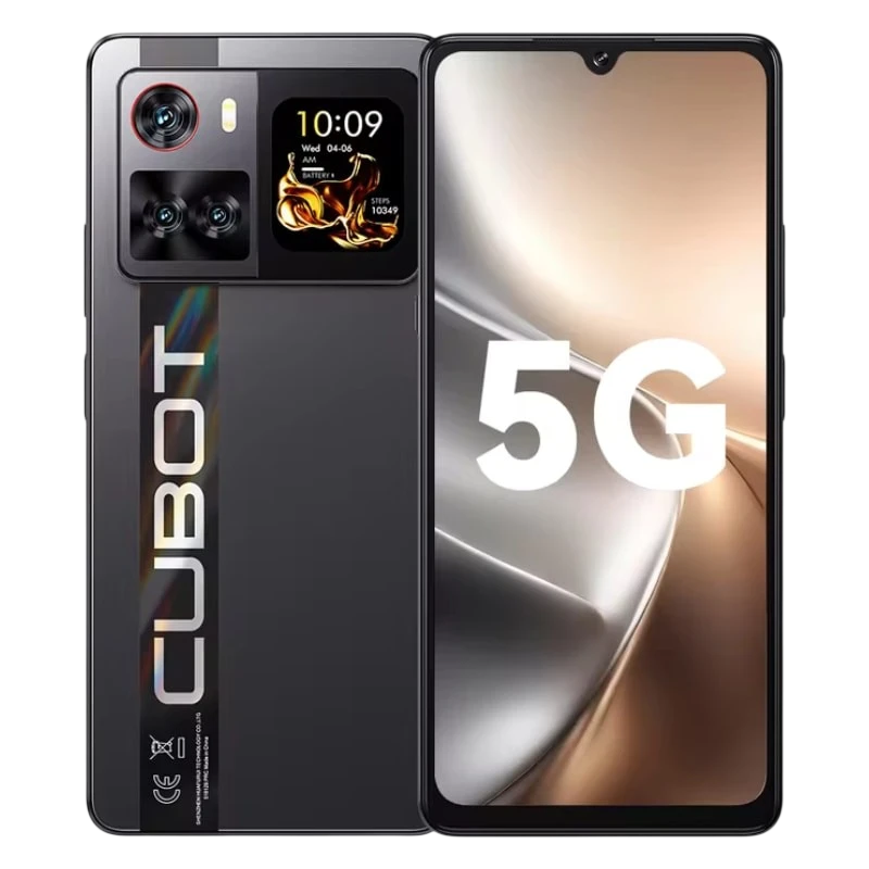 Cubot X100 5G 8GB/256GB Noir 6,88 pouces IPS 120Hz 64MP 5100mAh 33W NFC