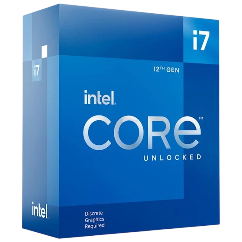 Intel Core i7-12700KF Smart Cache 3,6Ghz 12 cœurs 20 threads Processeur