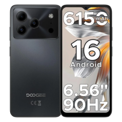 Doogee Note 56 Plus 6GB/256GB Noir 6,56 pouces IPS 90Hz 50MP 6150mAh NFC