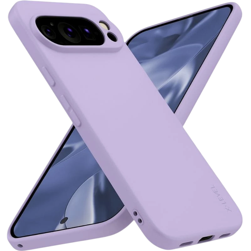 Coque Google Pixel 10 / 10 Pro Square Liquid Premium Lavande