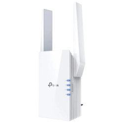 TP-Link RE605X Gigabit Ethernet Blanc WiFi Double bande 2 antennes Répéteur réseau