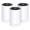 TP-Link Deco XE75 Tri-bande AXE5400 (3 Pack) Système WiFi 6E Mesh 3 ports 4 antennes