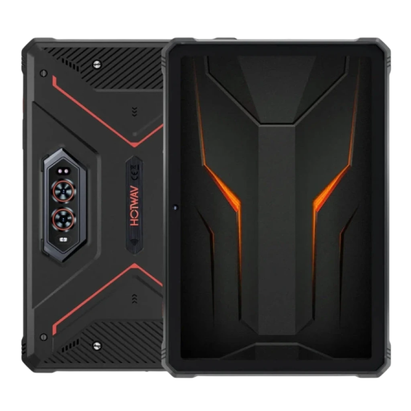 Hotwav R9 Ultra 5G 8GB/512GB Rouge Rugged IP68/IP69K 11 pouces IPS 120Hz 64MP 20080mAh Tablet