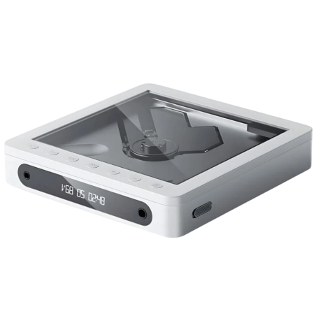 FiiO DM13 BT Transparent avec Bluetooth aptx HD Hi-Res DAC Lecteur CD portable