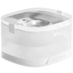 Elfin Pet Fountain D1 Pro 4L sans pompe acier inoxydable appli sans fil Abreuvoir automatique